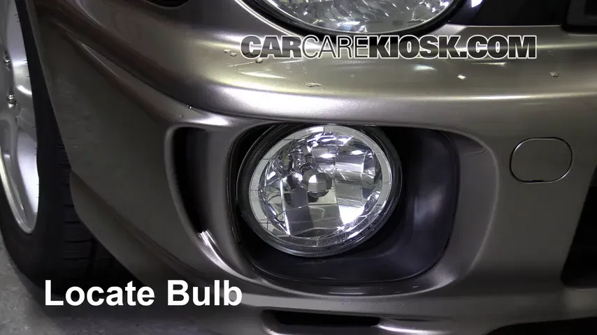 2002 Subaru Outback 2.5L 4 Cyl. Lights Fog Light (replace bulb)